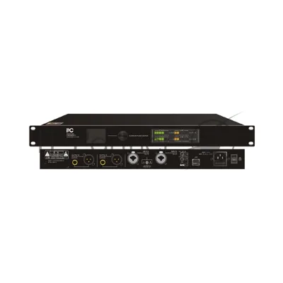 Подавитель обратной связи TS-224D ITC 2 вх. (XLR/1/4 TRS)/2 вых. (XLR/1/4 TRS + TRS), 40-bit DPS. 31 полосный графический/8 полосный параметрический эквалайзеры. 32-bit/48kHz, LED индикация.