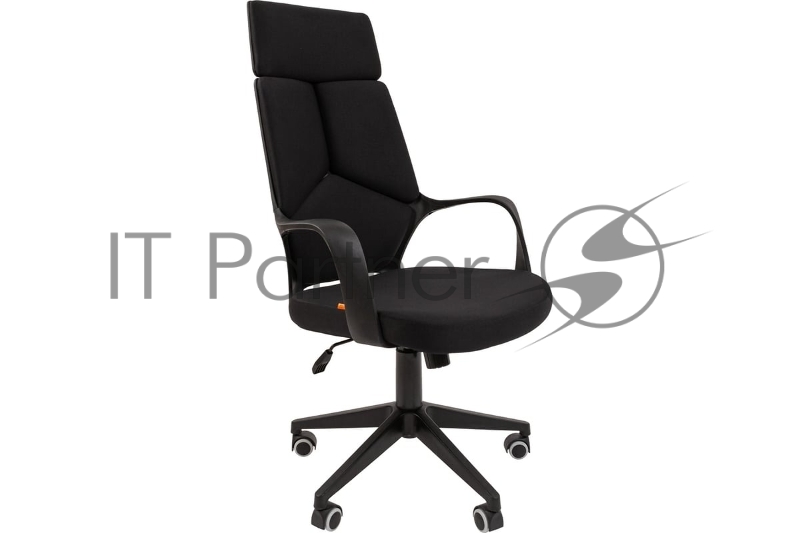 Кресло Chairman 525 черный, ткань, 120 кг