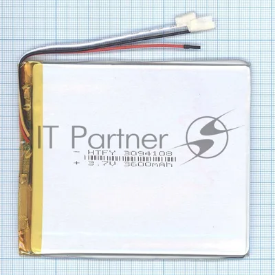 Аккумулятор Li-Pol (батарея) 3x94x108 мм 3pin 3.7V/3600mAh