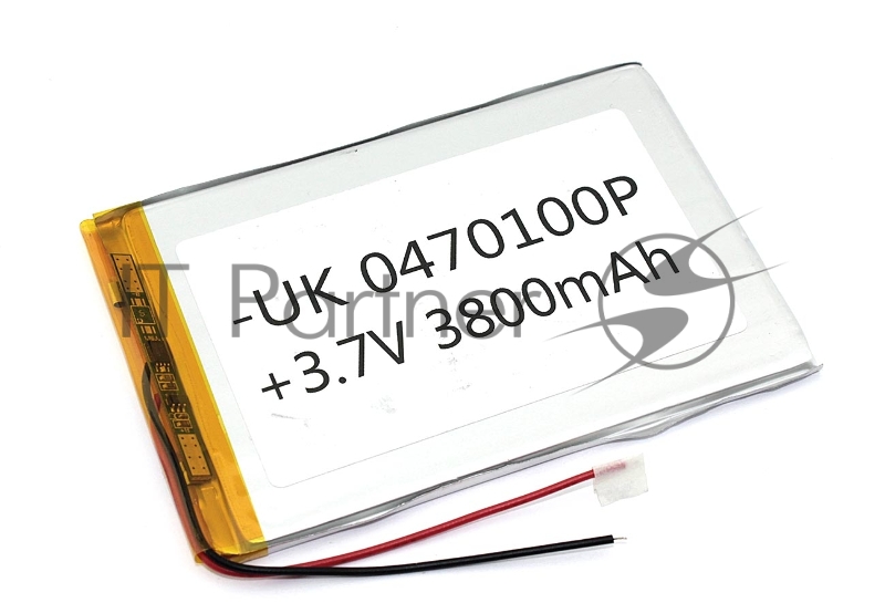 Аккумулятор Li-Pol (батарея) 4x70x100 мм 2pin 3.7V/3800mAh