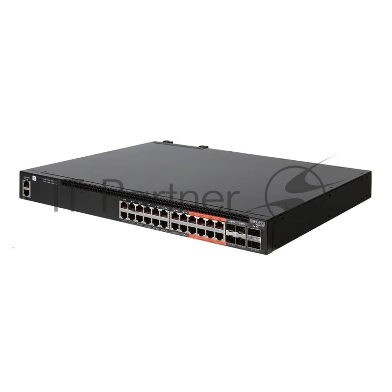 Коммутатор Edge-core 4610-30P-O-AC-Fv1, 24×1 Гбит/с PoE+ (8×Ultra-PoE) + 4×10 Гбит/с SFP+ + 2×20 Гбит/с QSFP+, управляемый