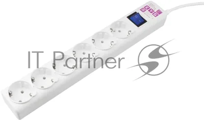 Фильтр-удл. PC сер. 5 м 6 р 16А SPG6-16-5М