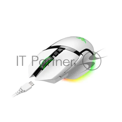 Мышь беспроводная/проводная Razer Basilisk V3 Pro белый, 30000 dpi, радиоканал, Bluetooth, USB, кнопки - 11