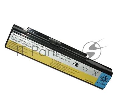 Аккумуляторная батарея для ноутбука Lenovo IdeaPad Y510 (121000650) 5200mAh OEM черный