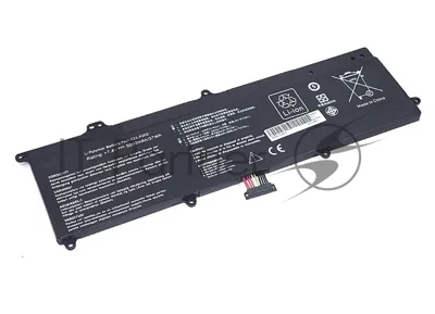 Аккумуляторная батарея для ноутбука Asus X202 7.4V 5000mAh OEM черный