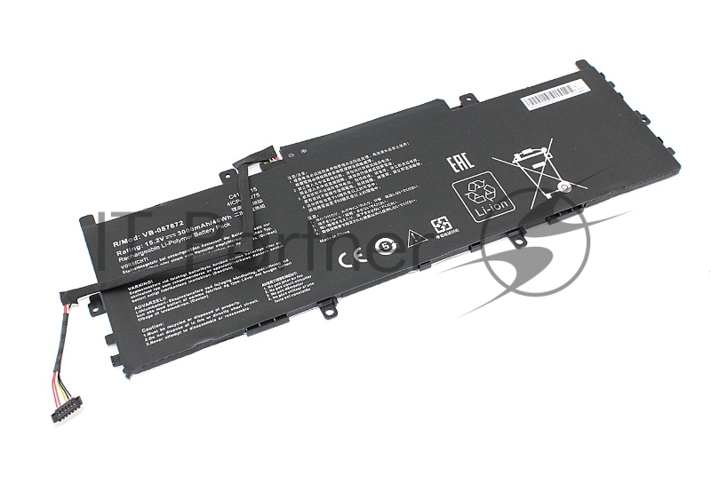 Аккумуляторная батарея для ноутбука Asus Zenbook U3100FN 15.2V 3000mAh OEM