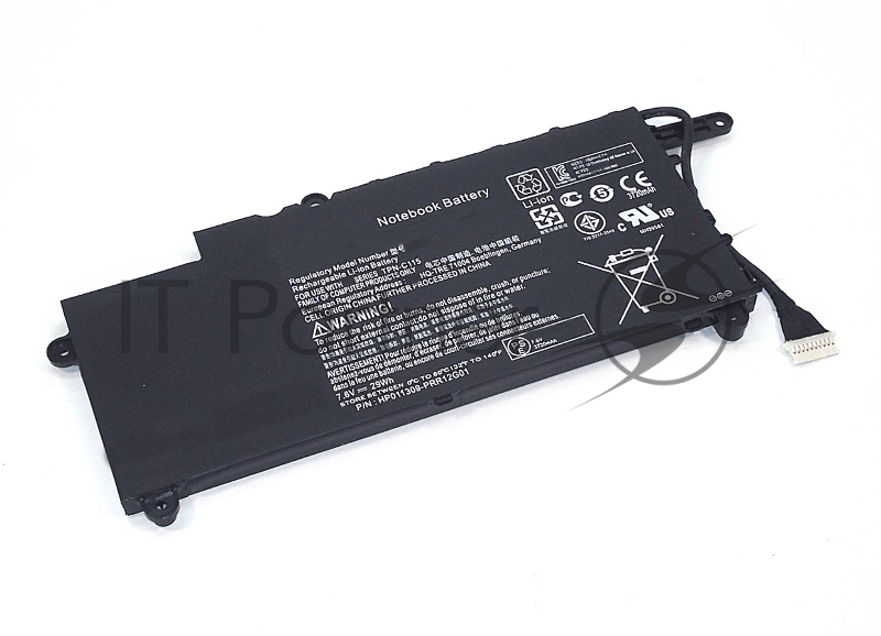 Аккумуляторная батарея для ноутбука HP Pavilion x360 11-n (PL02XL) 7.6V 29Wh