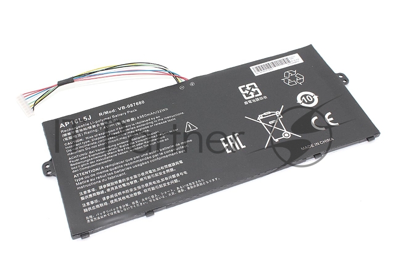 Аккумуляторная батарея для ноутбука AcerSF514-52T 7.4V 4350mAh OEM