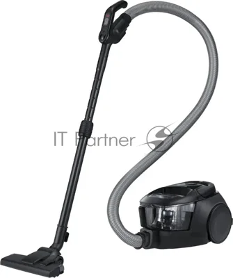 Пылесос Samsung VC18M31C0HG/EV черный, 380/1800 Вт, уборка сухая, пылесборник контейнер 2 л