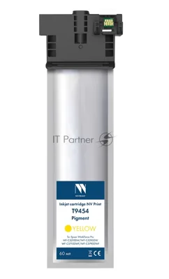 Картридж струйный NVPrint T9454 Yellow для Epson WorkForce Pro WF-C5210DW, WF-C5290DW, WF-C5710DWF, WF-C5790DWF