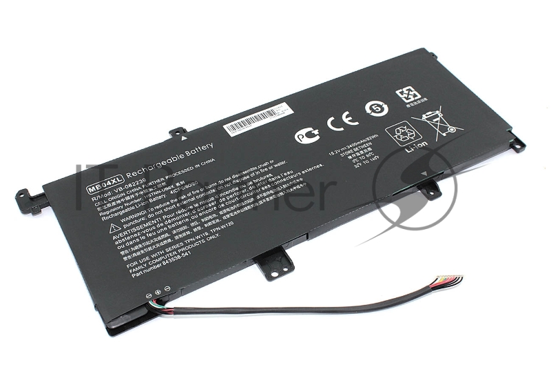 Аккумуляторная батарея для ноутбука HP Envy M6-AQ005DX 15.2V 3400mAh OEM