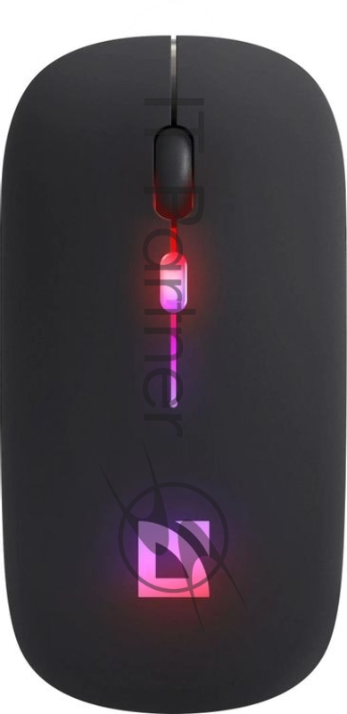 Мышь беспроводная Defender Touch MM-997 черный, 1600 dpi, радиоканал, Bluetooth, USB, кнопки - 4
