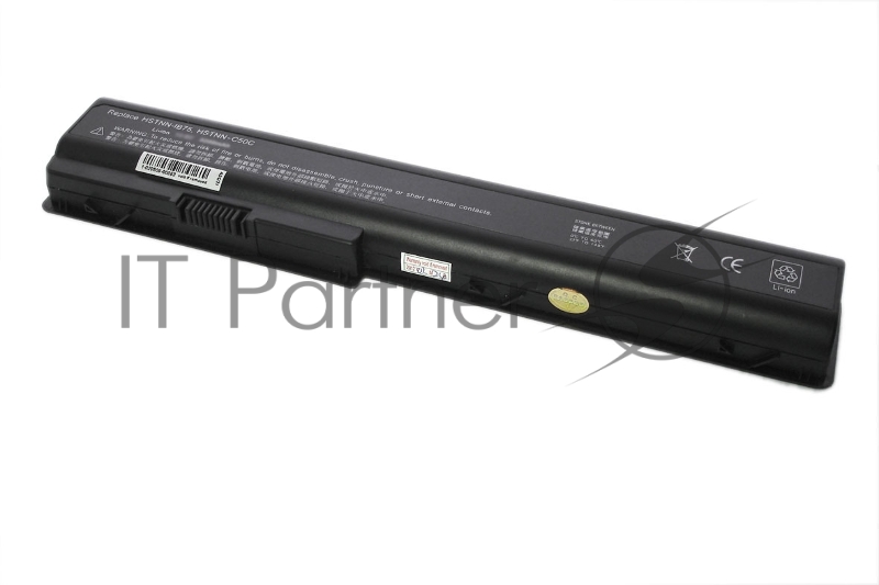 Аккумуляторная батарея для ноутбука HP Pavilion DV7, HDX18, Compaq CQ71 5200mAh 11,1V OEM черный