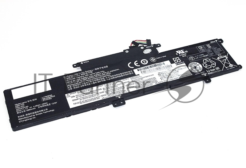 Аккумуляторная батарея для ноутбука Lenovo ThinkPad L380 (L17M3P55) 11,1V 4080mAh