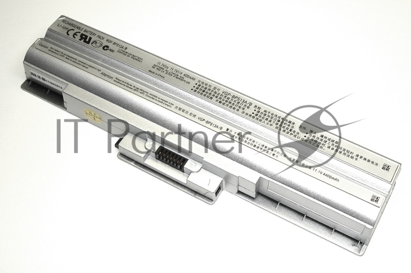 Аккумуляторная батарея для ноутбука Sony Vaio VGN-AW, CS FW 4400-5200mAh OEM серебристый