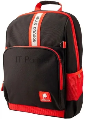 Рюкзак для ноутбука 15.6" SUMDEX black/red (BPA-102BK)