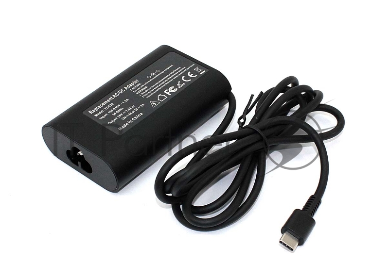 Блок питания (сетевой адаптер) для ноутбуков Dell 5/12V/20V 2/2/1.5A 30W Type-C OEM