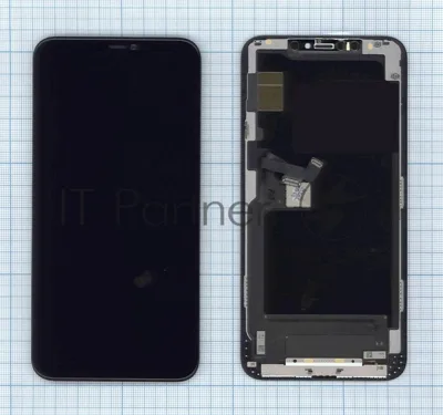 Дисплей для Apple iPhone 11 Pro Max в сборе с тачскрином (OLED JS) черный