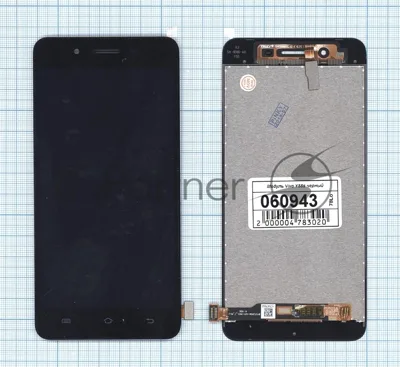 Дисплей для Vivo Y55s черный