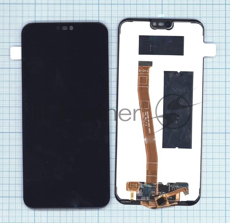 Дисплей для Huawei P20 Lite черный (COF)