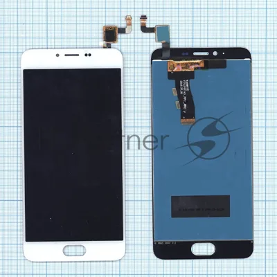 Дисплей для Meizu M5 белый