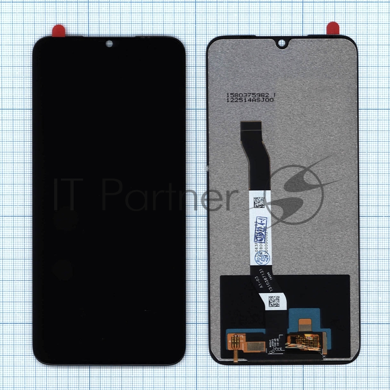 Дисплей для Xiaomi Redmi Note 8, Redmi Note 8 2021 (HC) черный