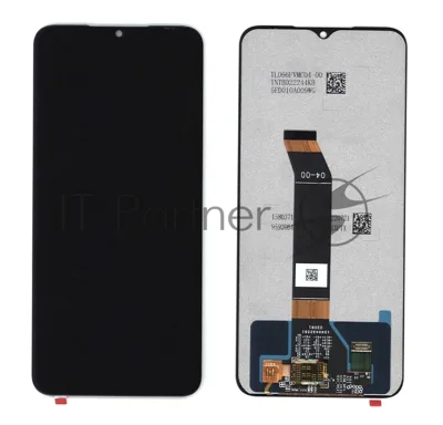 Дисплей для Xiaomi Poco M4 в сборе с тачскрином черный