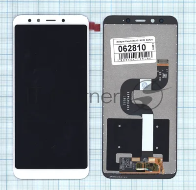 Дисплей для Xiaomi Mi A2/Mi 6X белый