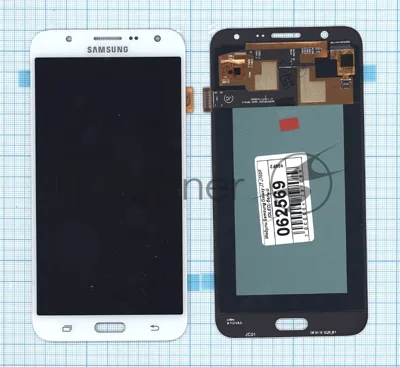 Дисплей для Samsung Galaxy J7 SM-J700H (OLED) белый
