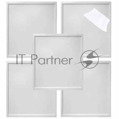 Поддон для пастилы Pullman PL-010203-5 белый 5шт+лопатка универс. прямоугольный р-р 327х288х6,6мм