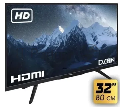 Телевизор Erisson 32" 32LES802T2 черный LED HD 60Hz