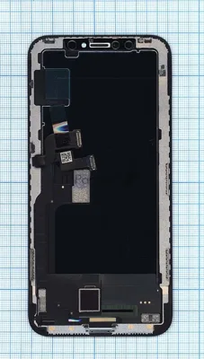 Дисплей для iPhone X в сборе с тачскрином (OLED ALG) черный