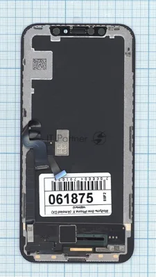 Дисплей для Apple iPhone X в сборе с тачскрином (Amoled) черный