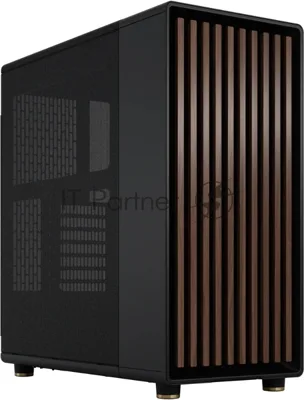 Компьютерный корпус Fractal Design North Charcoal черный без БП mATX 3x120мм 2xUSB 3.0 1xUSB3.1 audio bott PSU