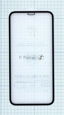Защитное стекло 6D для Apple iPhone 11 Pro черный