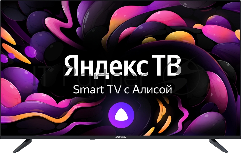 Телевизор Starwind 43" SW-LED43UG403 черный LED UHD 60Hz Яндекс ТВ
