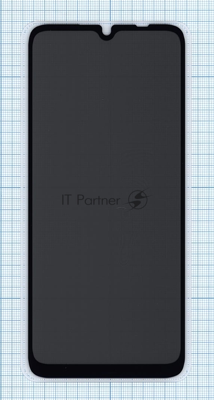 Защитное стекло Privacy "Анти-шпион" для Xiaomi Redmi 9A