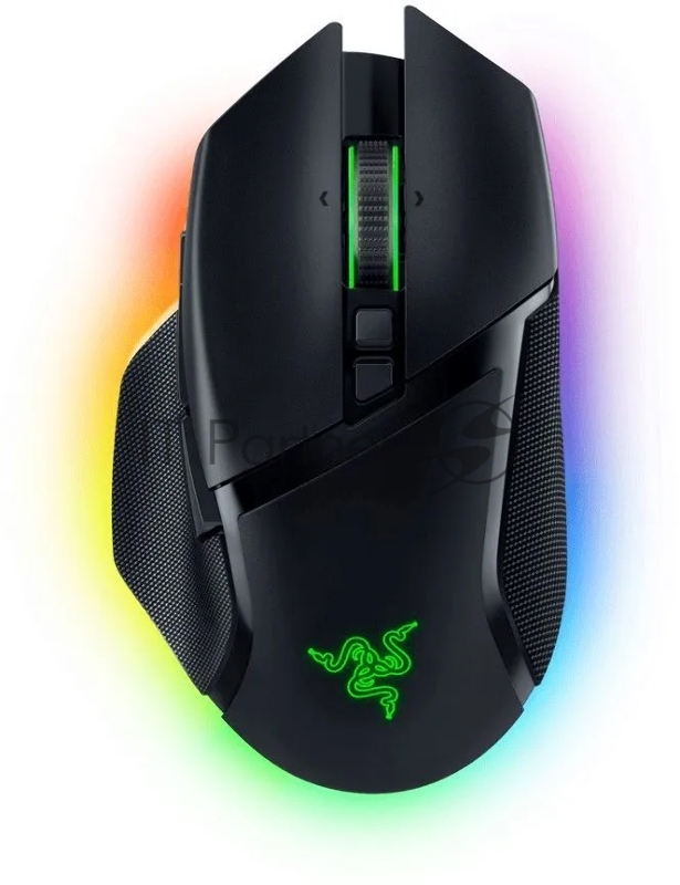 Мышь беспроводная/проводная Razer Basilisk V3 Pro черный, 30000 dpi, радиоканал, Bluetooth, USB, кнопки - 11