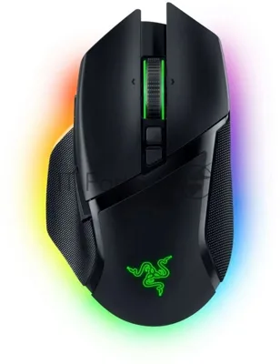 Мышь беспроводная/проводная Razer Basilisk V3 Pro черный, 30000 dpi, радиоканал, Bluetooth, USB, кнопки - 11