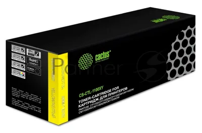 Картридж лазерный Cactus CS-CTL-1100XY желтый (2300 стр.) для Pantum CP1100/CP1100DW/CM1100DN/CM1100DW/CM1100ADN/CM1100ADW