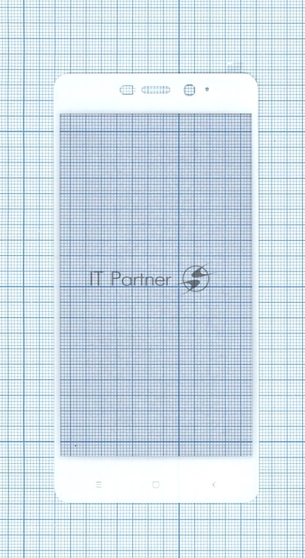 Защитное стекло "Полное покрытие" для Xiaomi Redmi 4 Prime белый