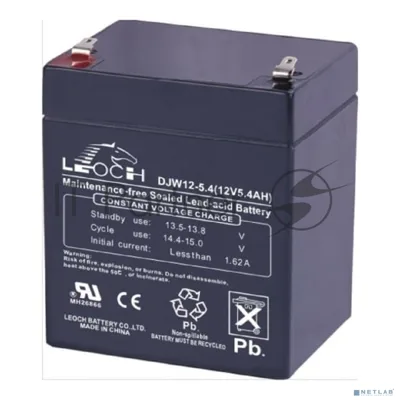 Аккумуляторная Батарея Leoch DJW12-5.4 F2 (12V 5,4Ah)