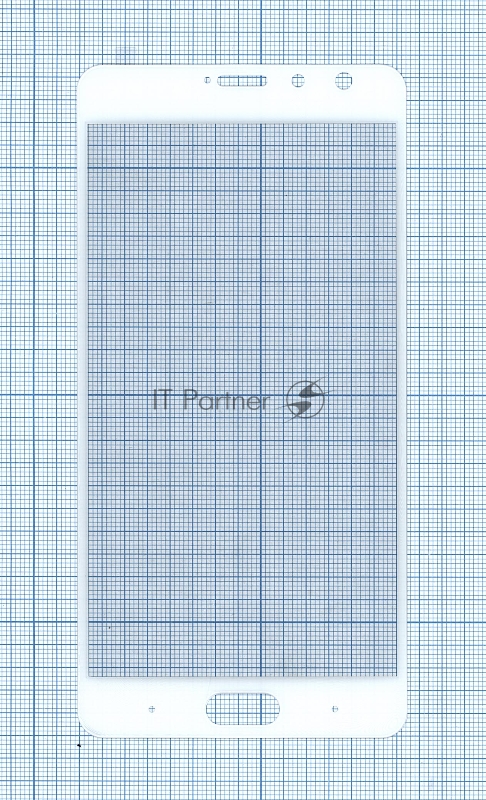 Защитное стекло "Полное покрытие" для Xiaomi Redmi Pro белый