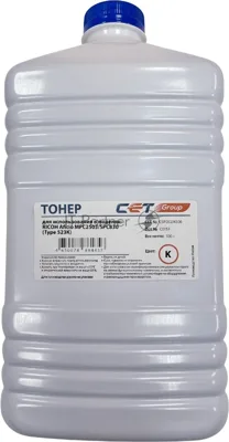 Тонер CET Type 523 OSP0523K500 черный бутылка 500гр. для принтера Ricon Aficio MPC2503/SPC830