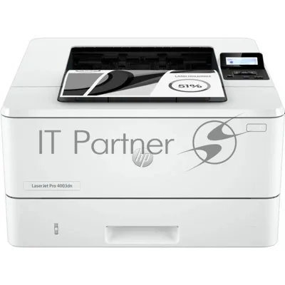 Принтер лазерный HP LaserJet Pro 4003dn (2Z609A), A4, ч/б, печ. до 40 стр/мин., 1200 x 1200 dpi, USB, RJ-45, Air Print, Mopria