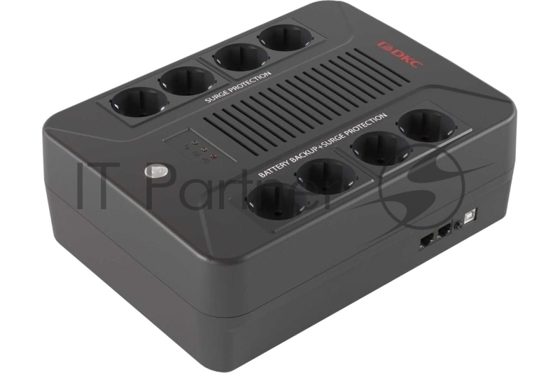 Источник бесперебойного питания DKC INFOPDU800PL / 800 ВА / 480 Вт / 8 x CEE 7 (евророзетка)