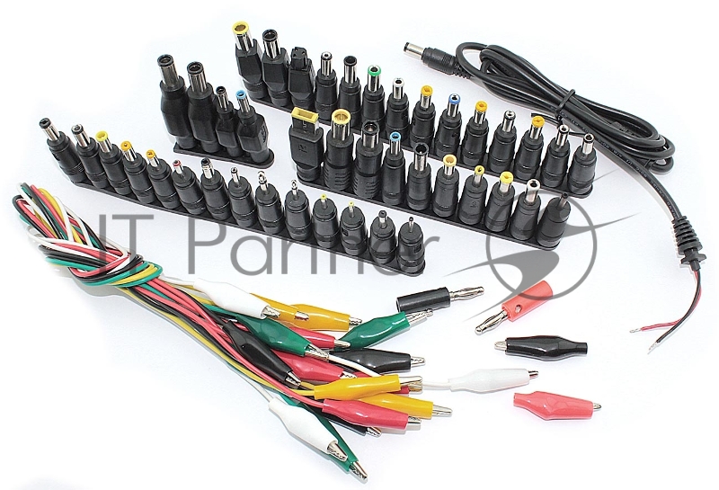 Набор из 42-х разъемов переходников для зарядки ноутбуков (42pcs/Set 5.5x2.1мм Multi-type Male Jack)