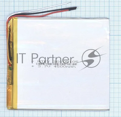 Аккумулятор Li-Pol (батарея) 3x105x105мм 3pin 3.7V/4500mAh