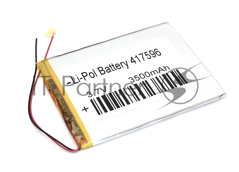 Аккумулятор Li-Pol (батарея) 4.1x75x96мм 2pin 3.7V/3500mAh