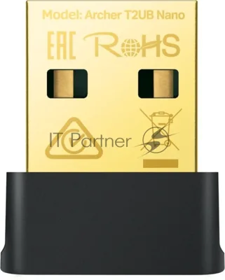 Ультракомпактный двухдиапазонный Wi-Fi USB-адаптер TP-Link Archer T2UB Nano AC600 Bluetooth 4.2